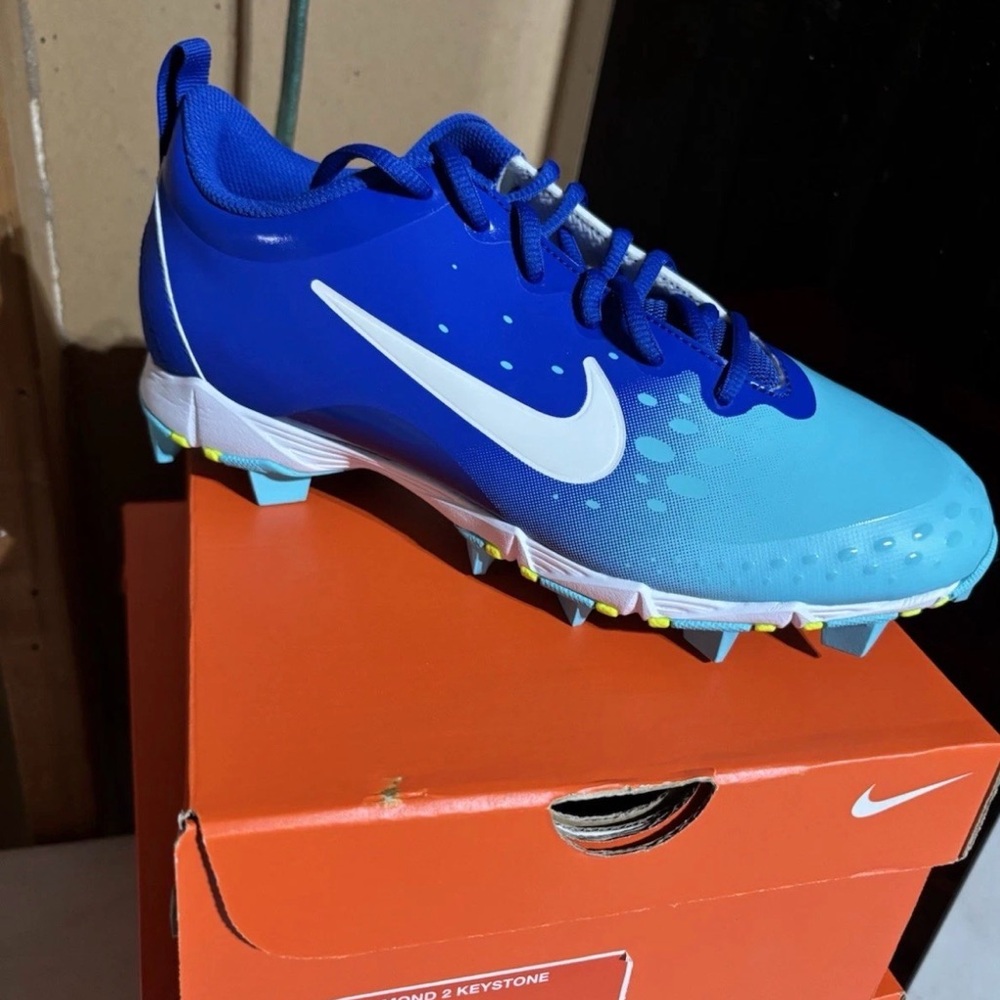 Nike Hyperdiamond 2 Keystone in Game Royal and Aqua